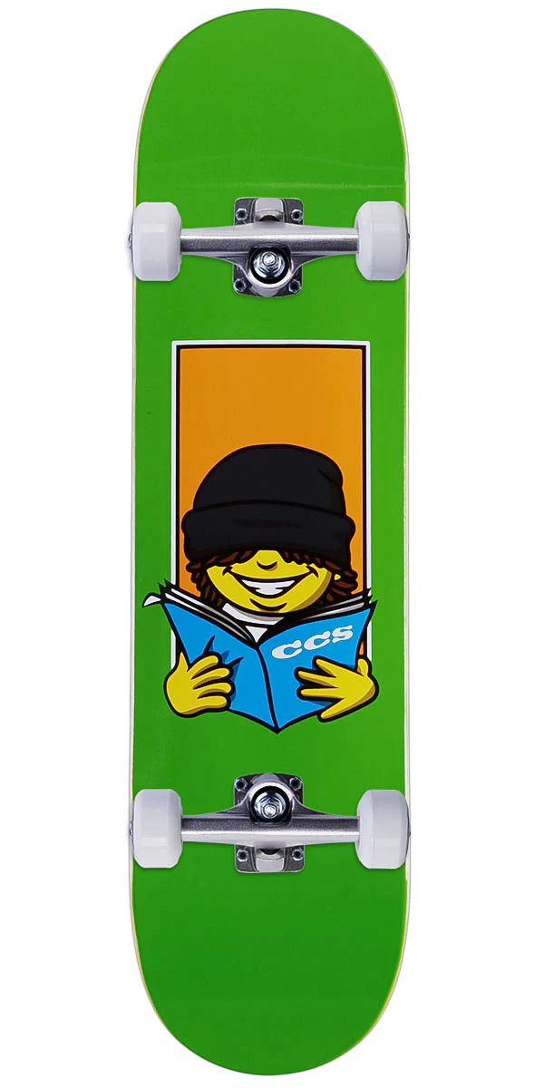 CCS Catalog Kid Skateboard Complete - Green - 7.50"