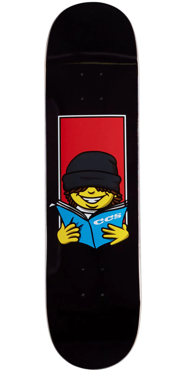 CCS Catalog Kid Skateboard Deck - Black
