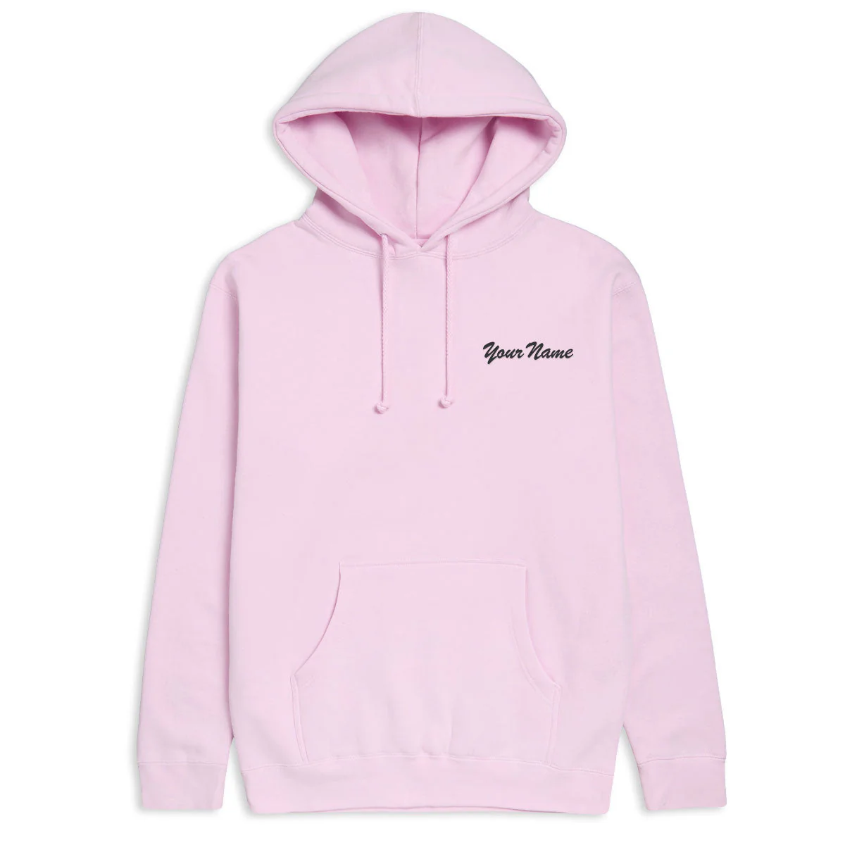 CCS Custom Embroidered Core Pullover Hoodie - Light Pink - MD