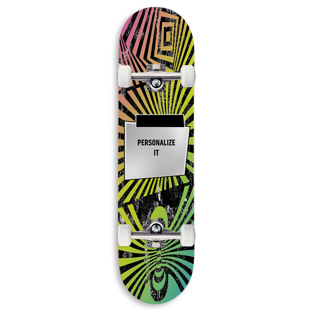 CCS Customs Photo Moments Skateboard Complete - Kaleidoscope