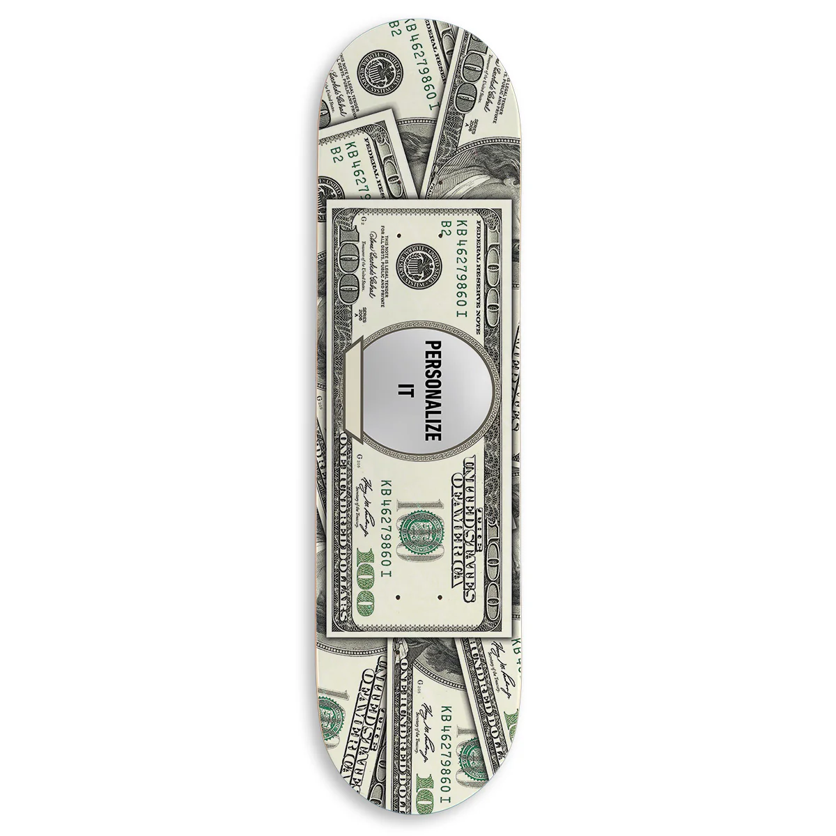 CCS Customs Photo Moments Skateboard Deck - Dollar