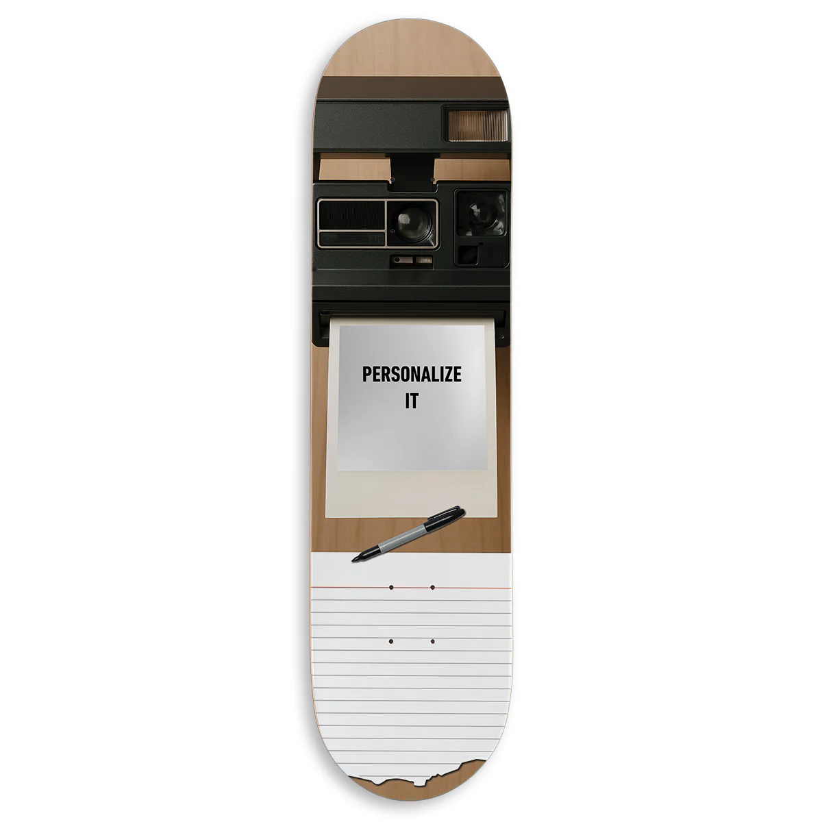 CCS Customs Photo Moments Skateboard Deck - Polaroid