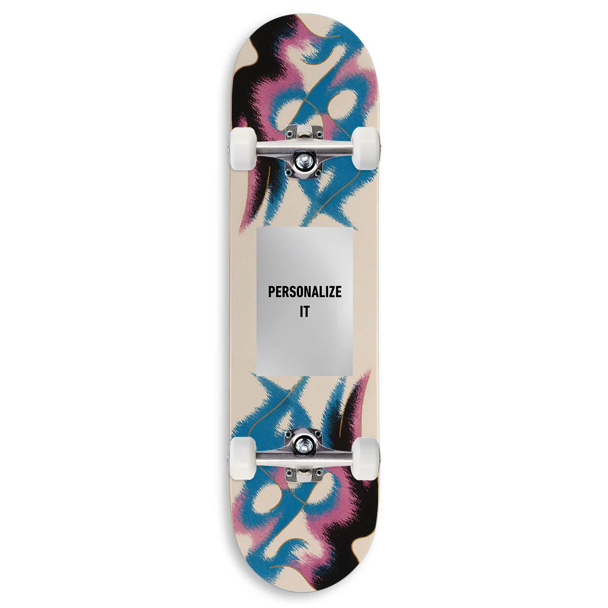 CCS Customs Together Skateboard Complete - Abstract Figures - 7.75"