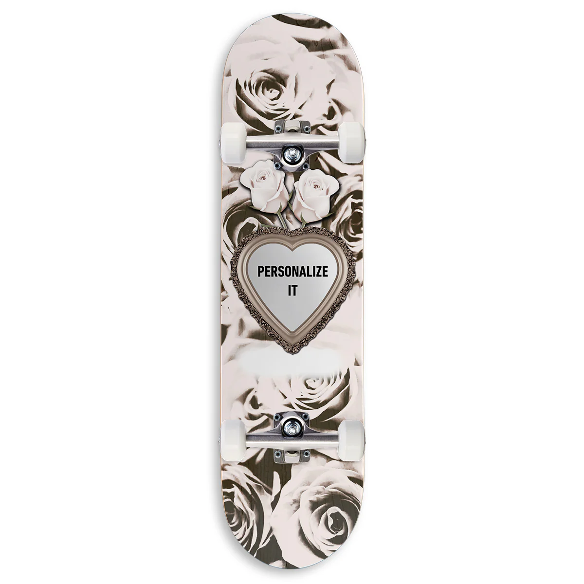 CCS Customs Together Skateboard Complete - Heart - 7.75"