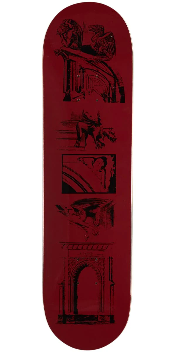 CCS Gargoyle Skateboard Deck - Red - 8.125"