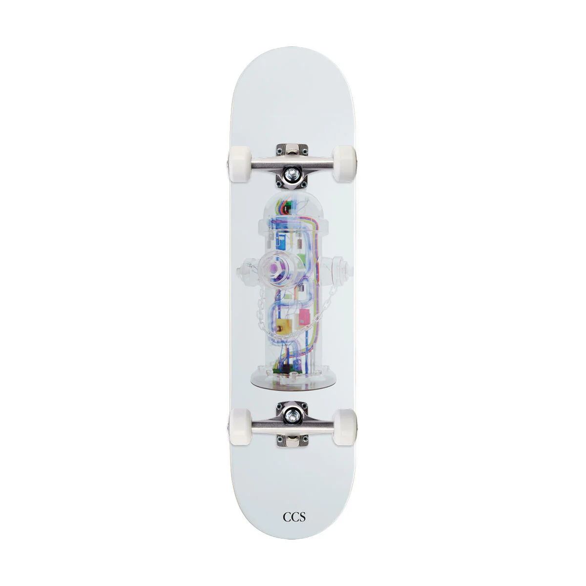 CCS Going Clear Hydrant Mini Skateboard Complete