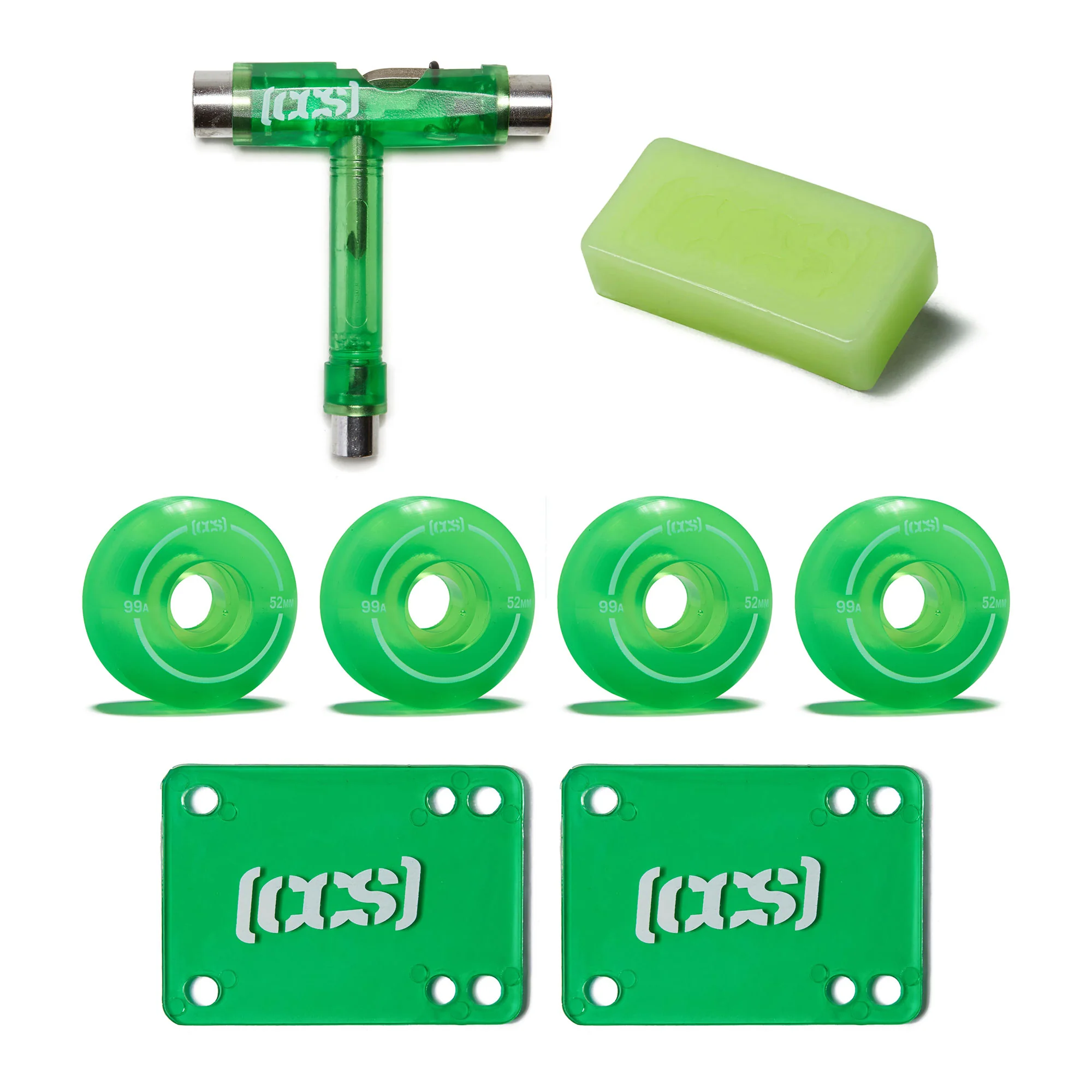 CCS Going Clear Skate Bundle - Green