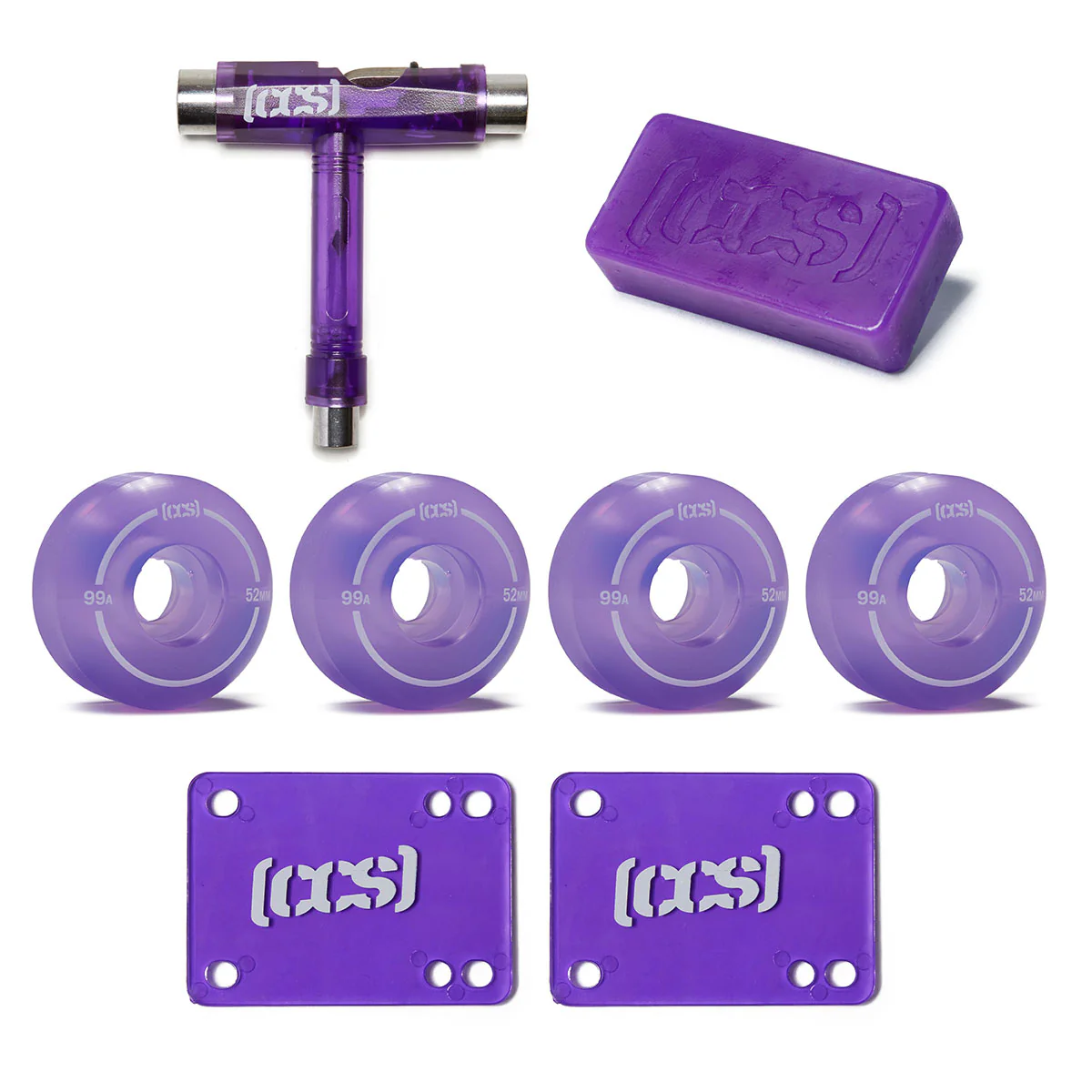CCS Going Clear Skate Bundle - Purple