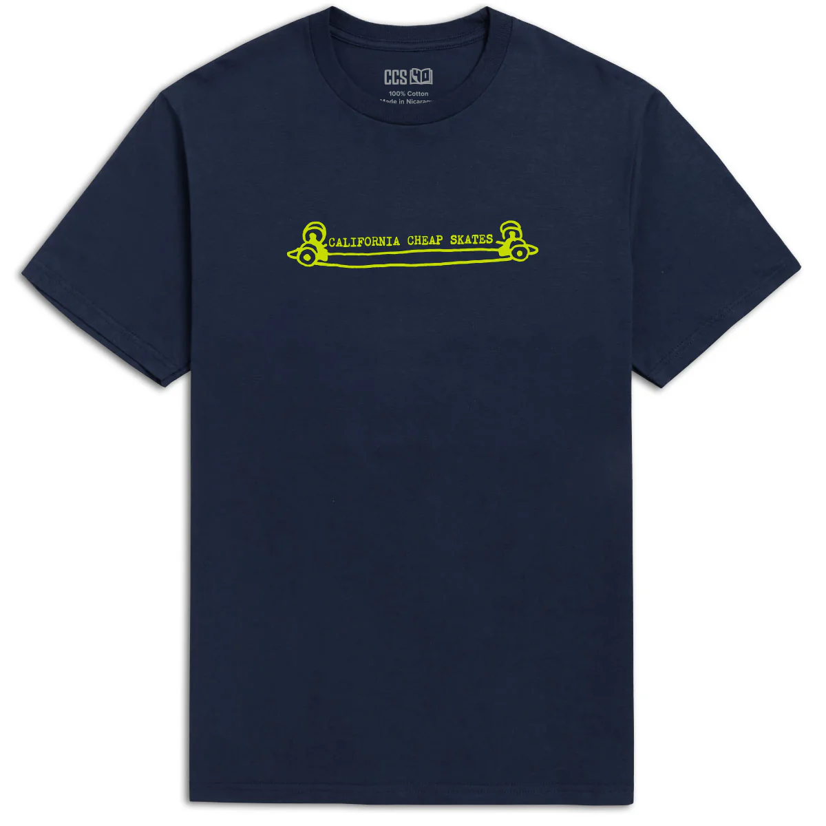 CCS Heritage Cheap Skates T-Shirt - Navy - XXL