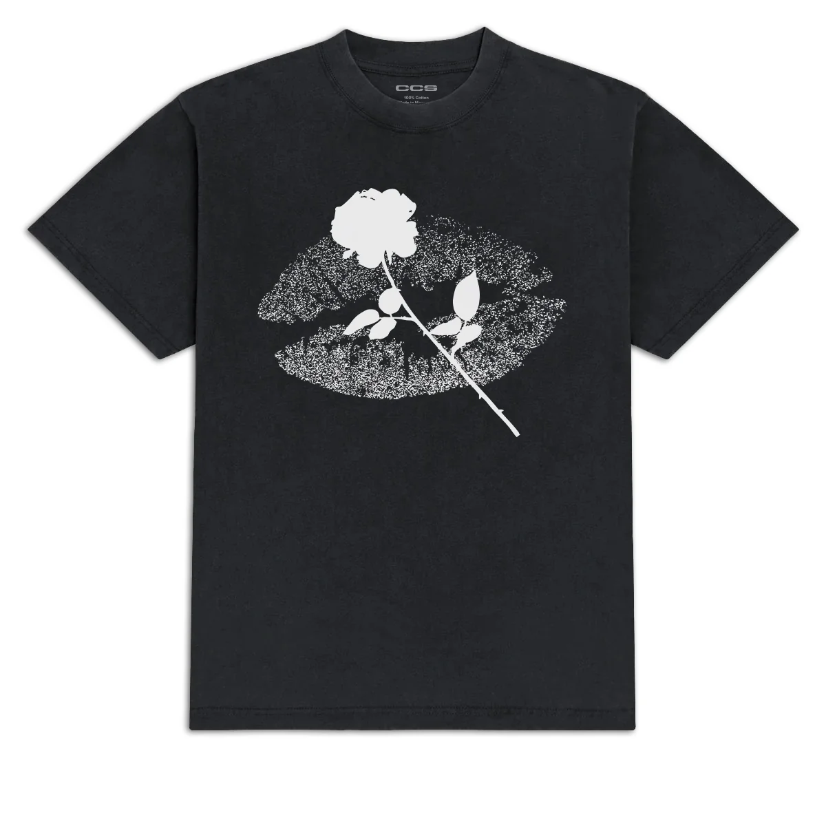 CCS Kiss From A Rose T-Shirt - Vintage Black