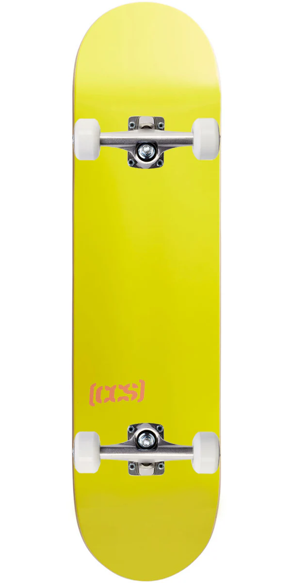 CCS Logo Skateboard Complete - Yellow - 8.00"