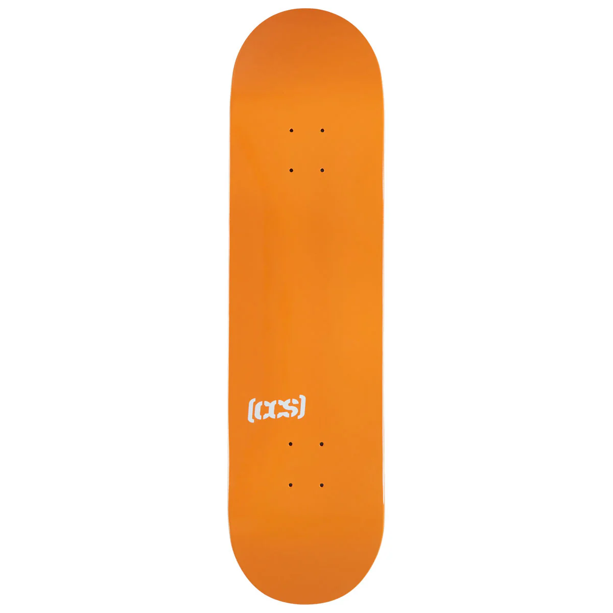 CCS Logo Skateboard Deck - Orange - 8.00"