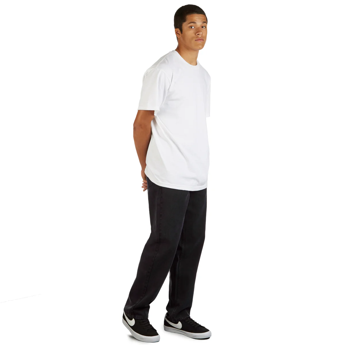 CCS Original Relaxed Denim Jeans - Acid Wash Black - Image 7