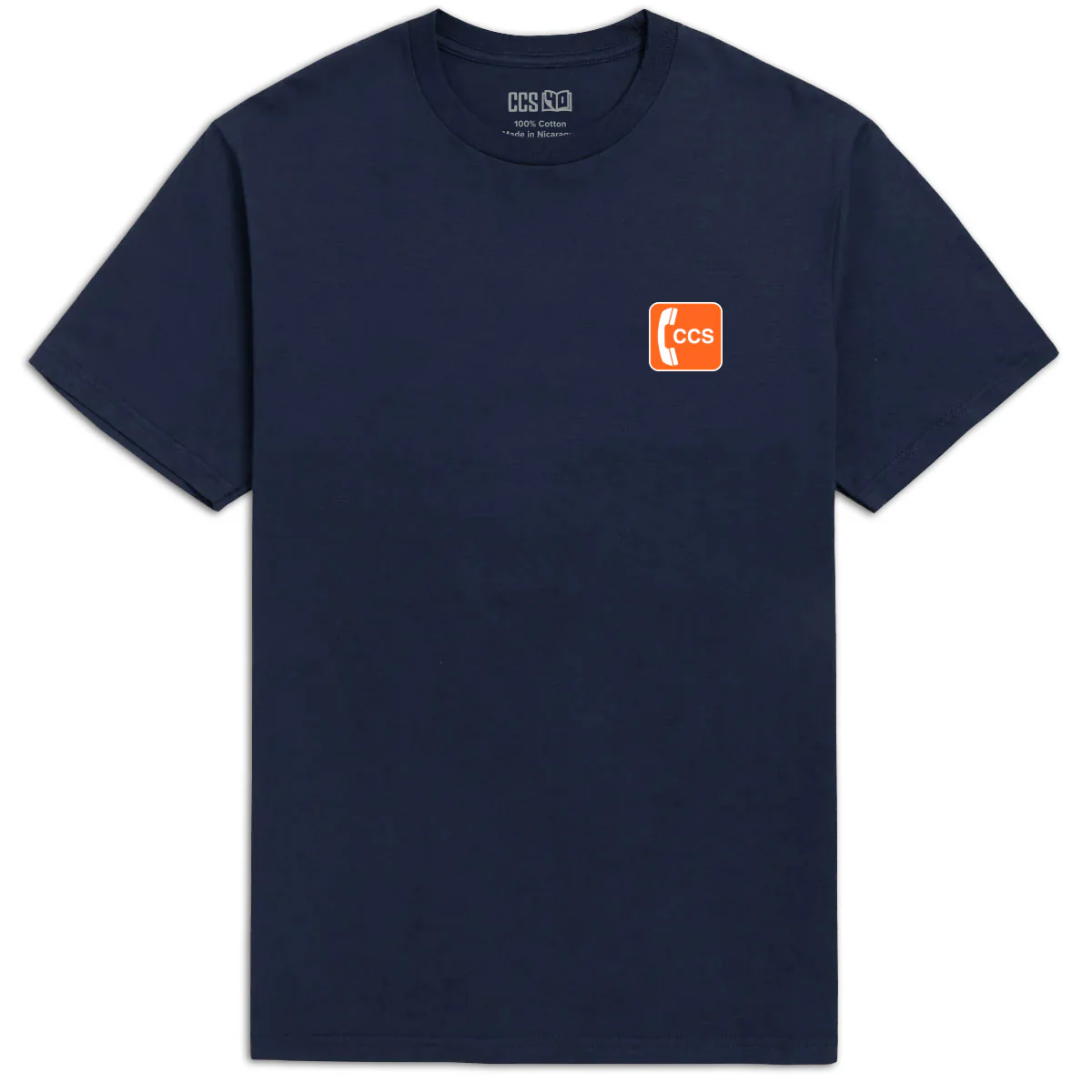 CCS Phone T-Shirt - Navy