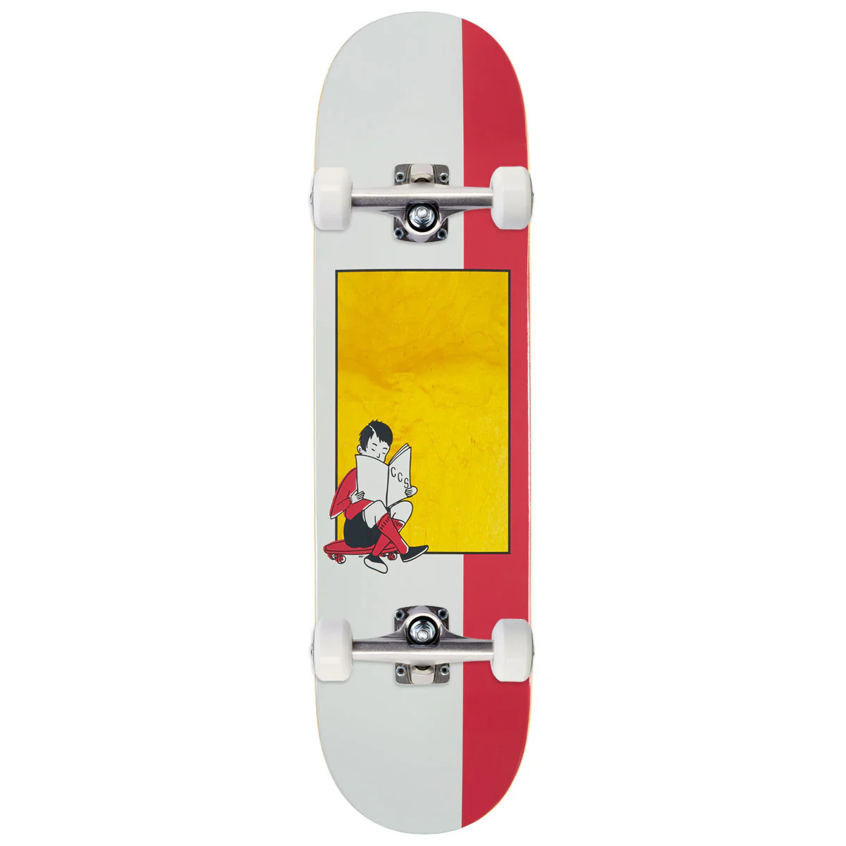 CCS Retro Catalogue Kid Skateboard Complete - Red