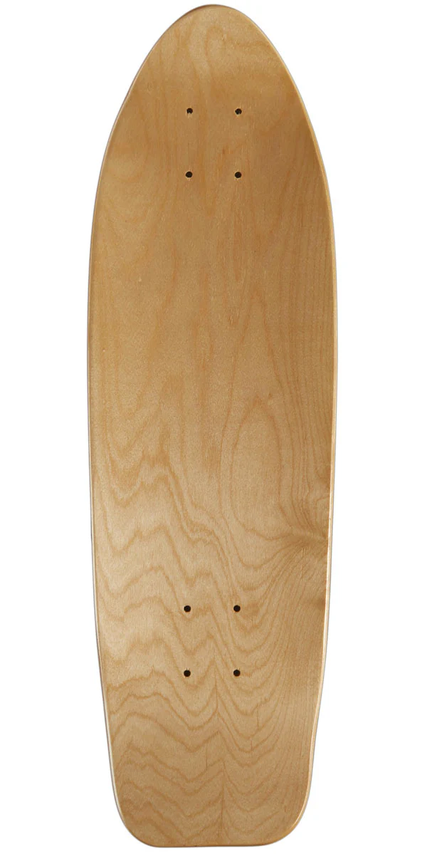 CCS Smile on The Surface Crusier Skateboard Deck - Yellow - 8.00" - Image 2