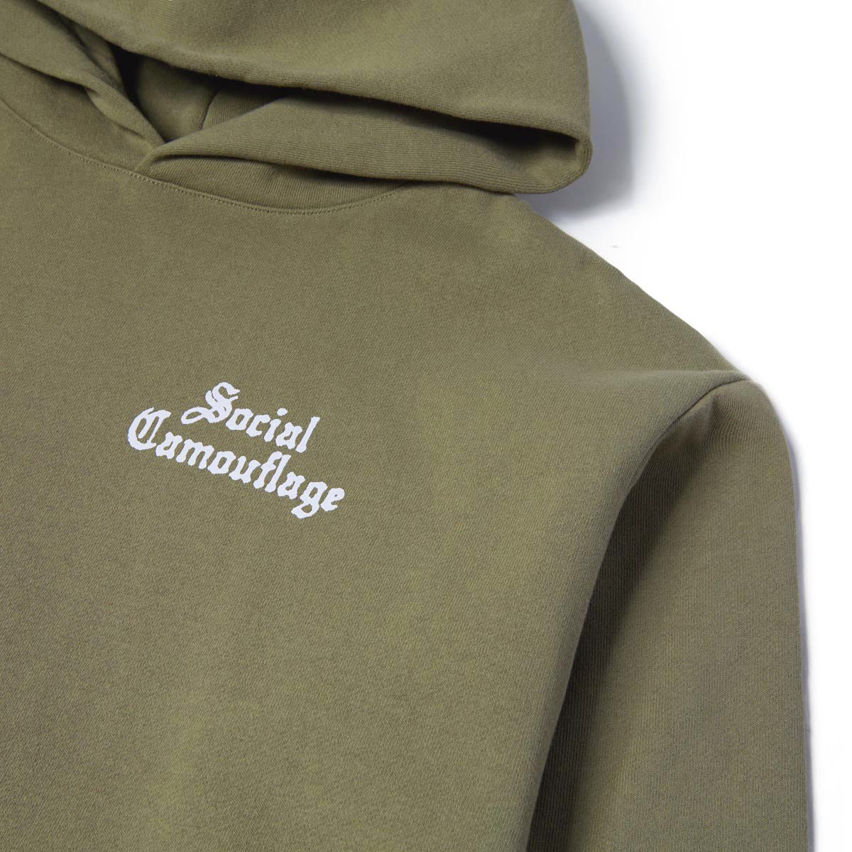 CCS Social Camouflage Bar Hoodie - Olive - Image 3