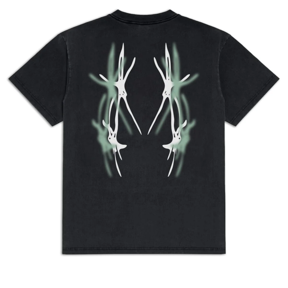 CCS Spiked Star T-Shirt - Vintage Black - Image 2