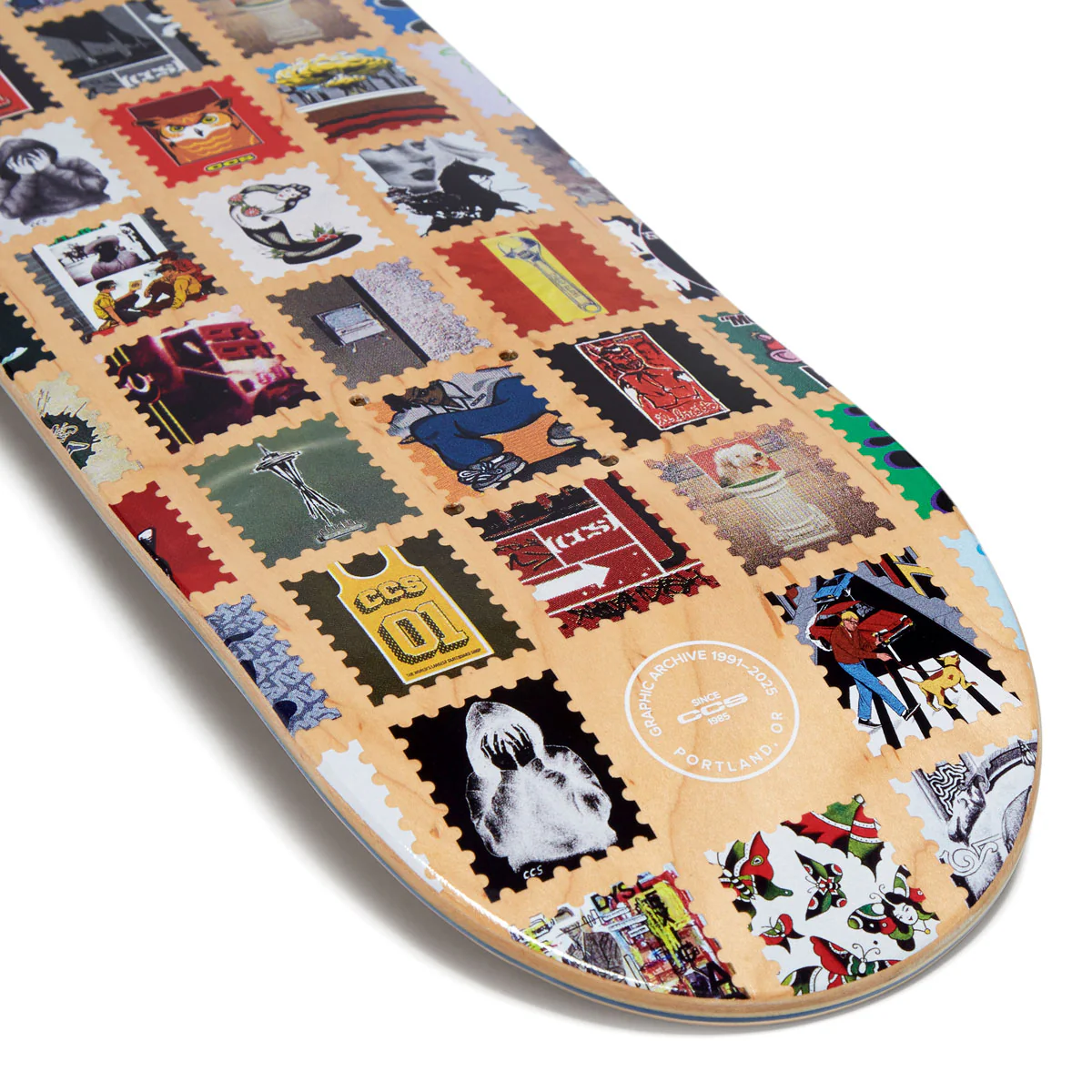 CCS Stamp Archive Mini Skateboard Complete - Multi - Image 6
