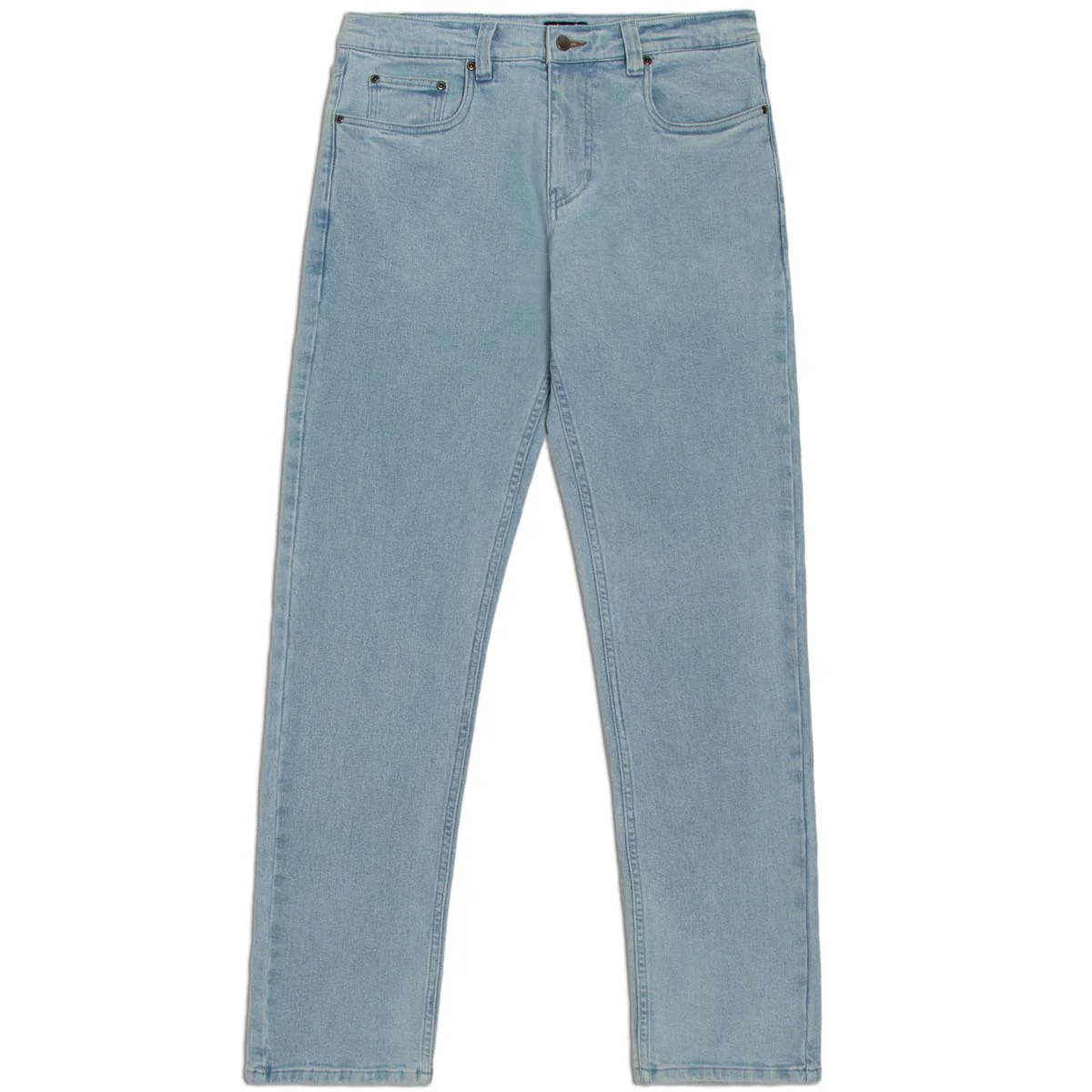 CCS Slim Stretch Denim Jeans - 12oz Bleach Wash - Image 2