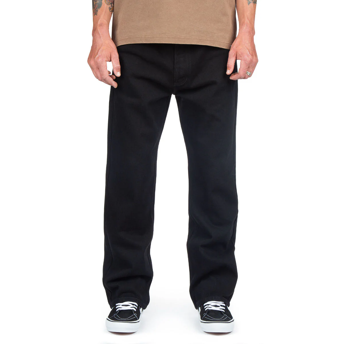 CCS Western Straight Denim Jeans - Black