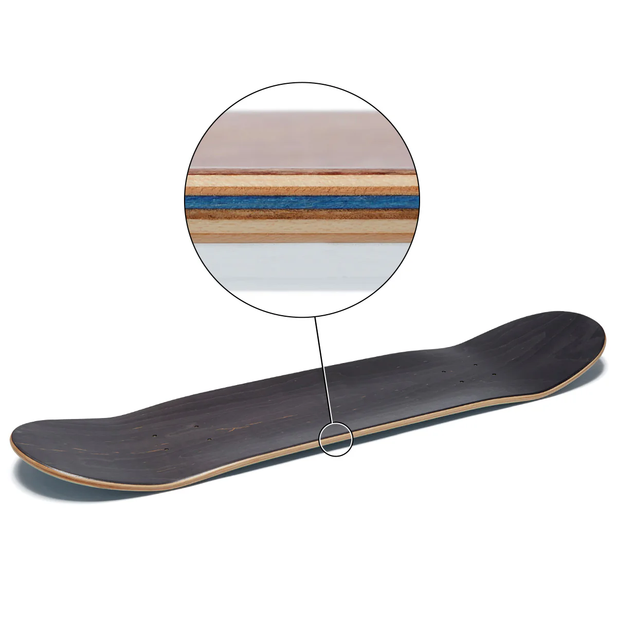 CCS x Realtree Logo Mini Skateboard Complete - Snow - Image 7