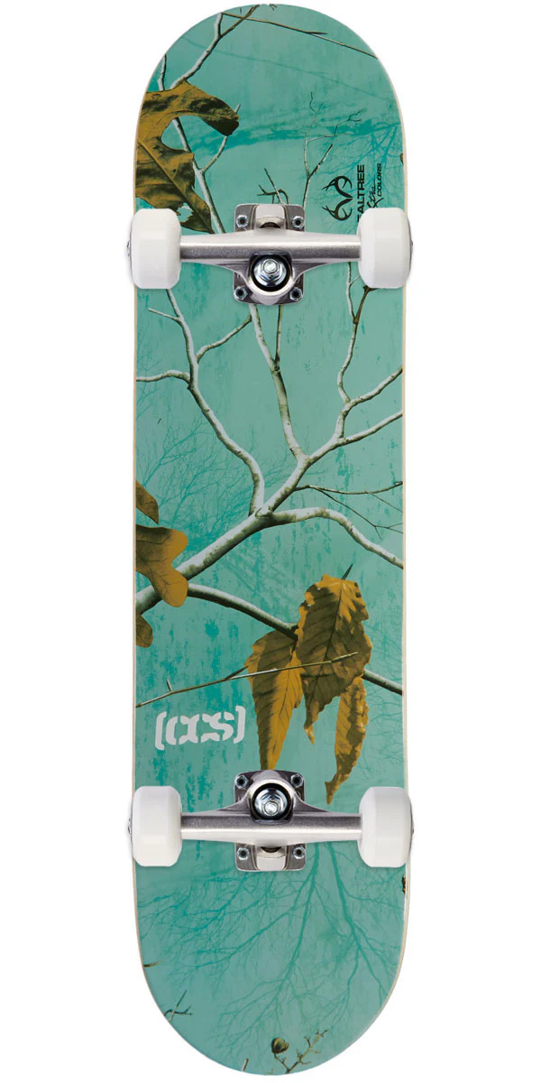 CCS x Realtree Logo Skateboard Complete - Sea Glass - 8.25"
