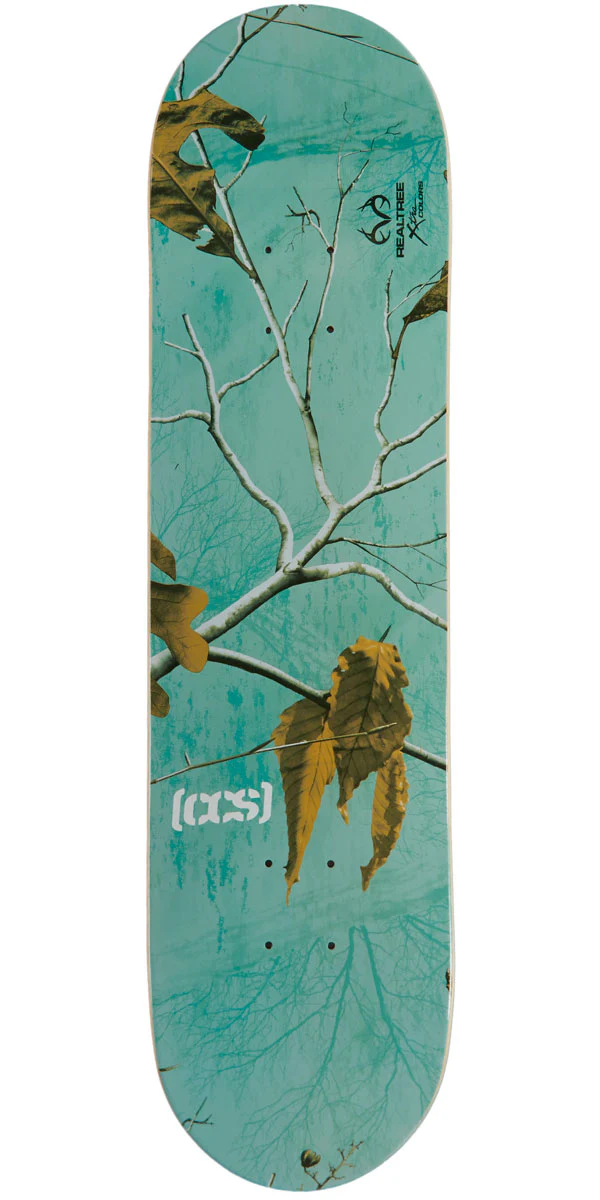 CCS x Realtree Logo Skateboard Deck - Sea Glass