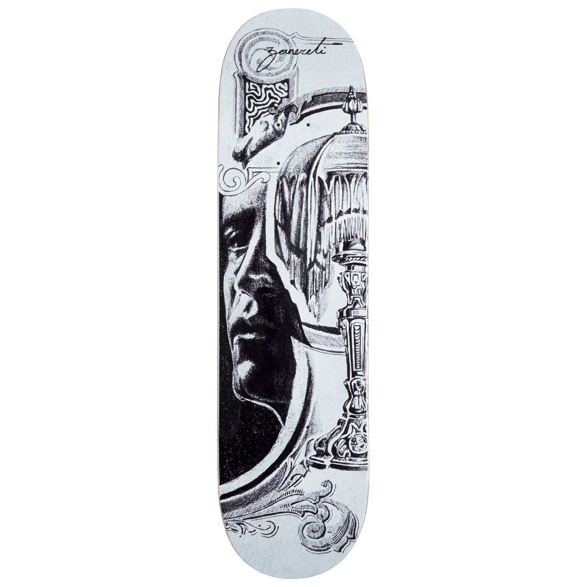 CCS x Zanereti Sweat Meadow Skateboard Deck - 8.25"