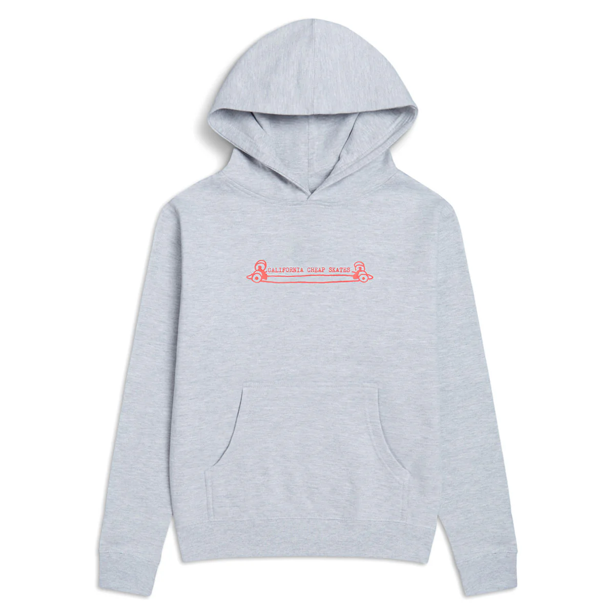 CCS Youth Heritage Cheap Skates Hoodie - Grey - YLG