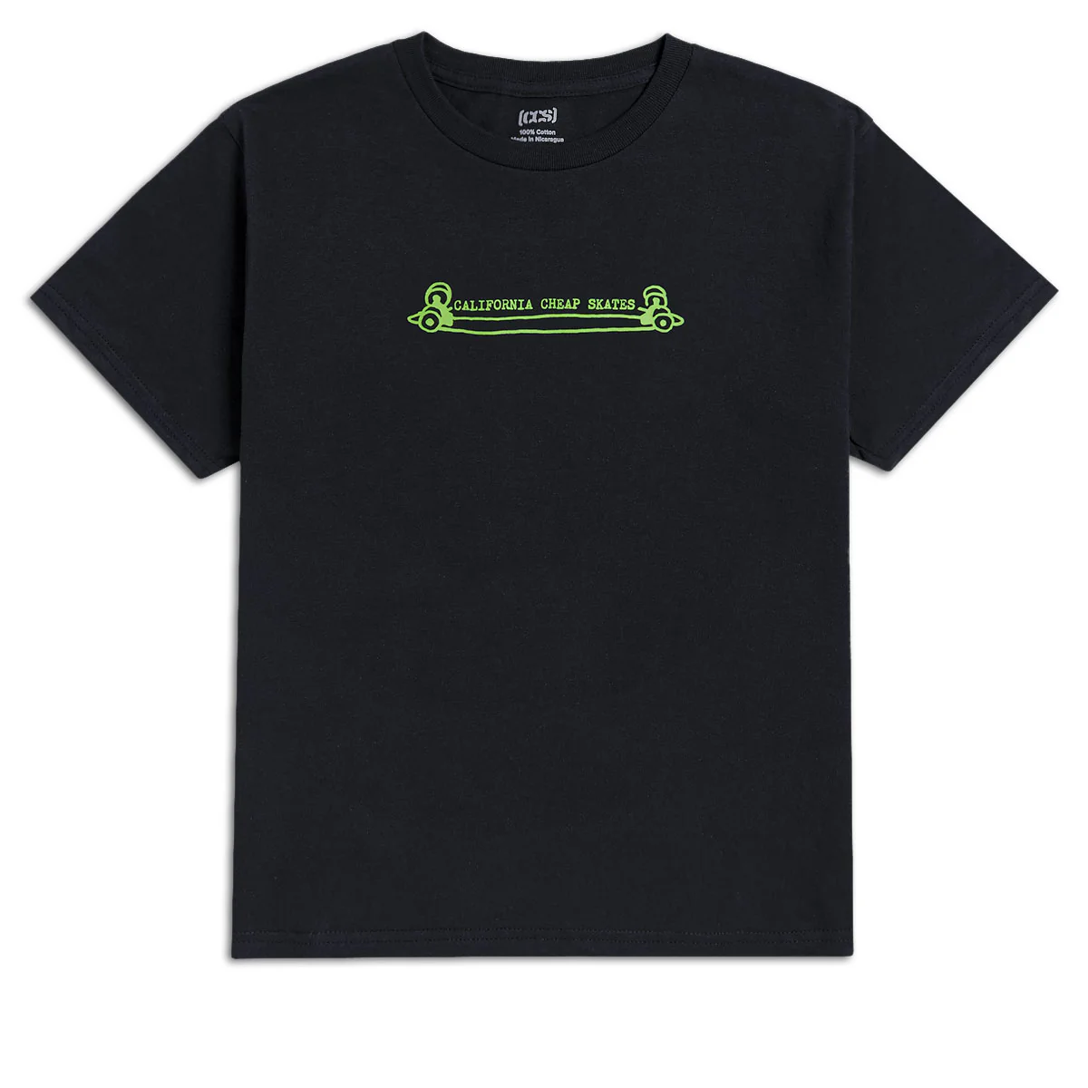 CCS Youth Heritage Cheap Skates T-Shirt - Black