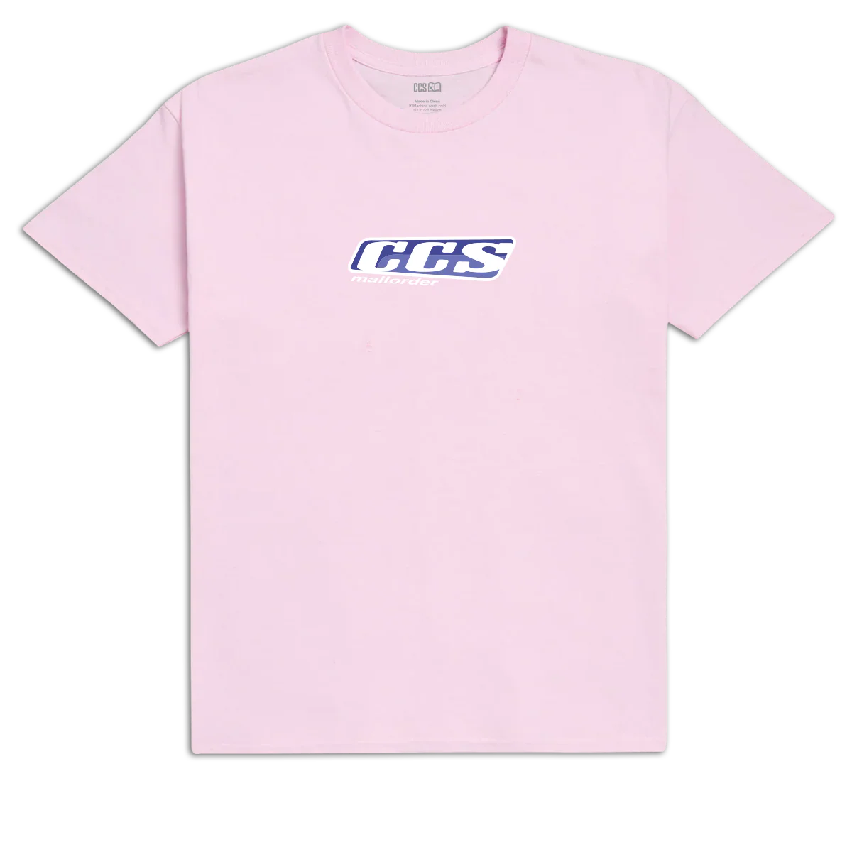 CCS Youth Snow Logo T-Shirt - Pink - YMD