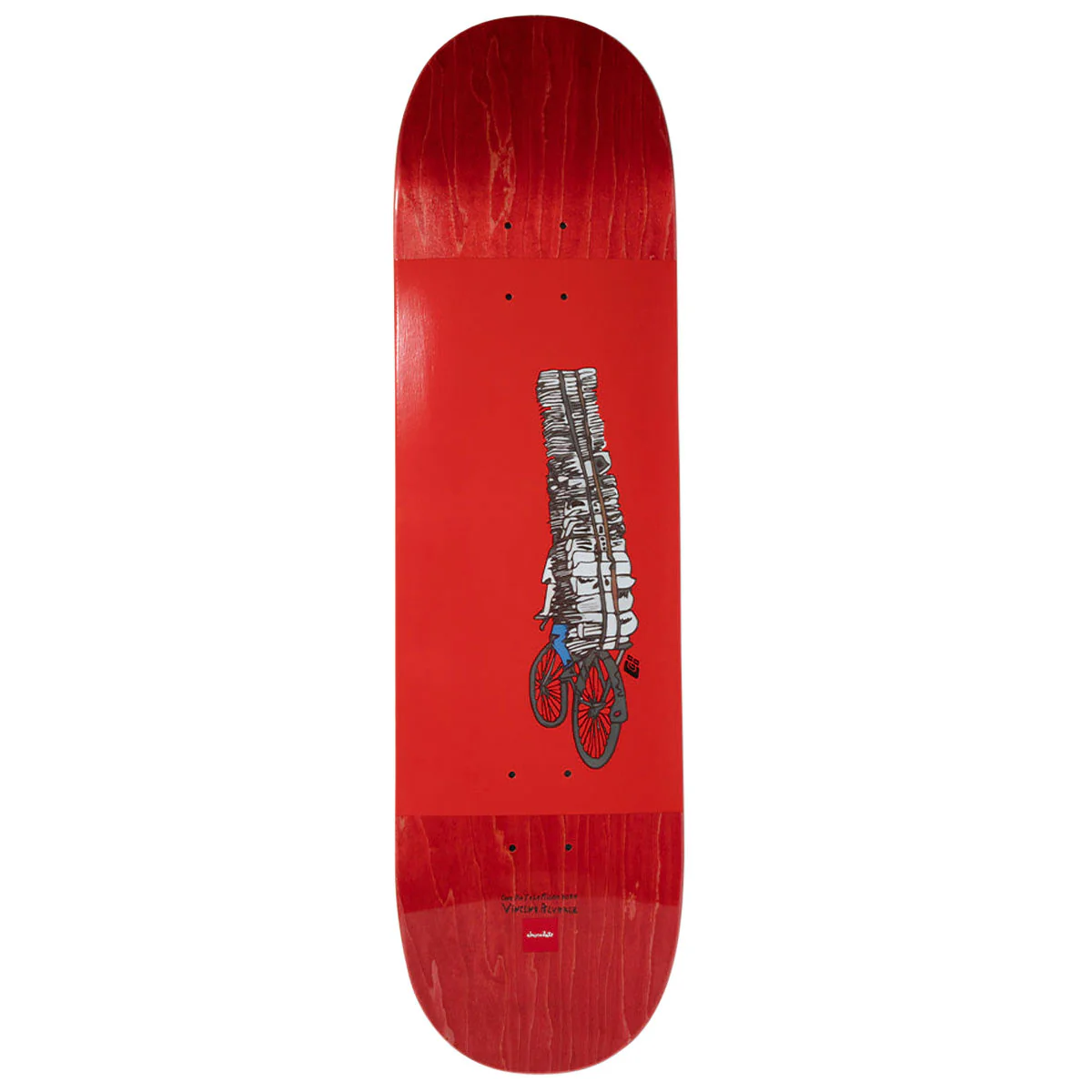 Chocolate Alvarez Cada Dia Skateboard Deck - 8.50"