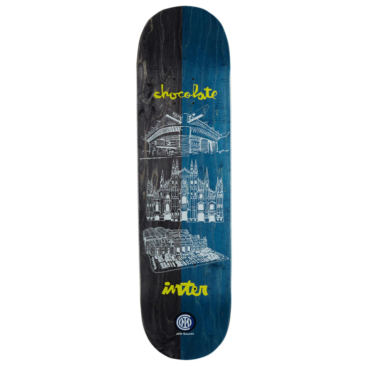 Chocolate Fernandez Inter Milan Skateboard Deck - 8.25"