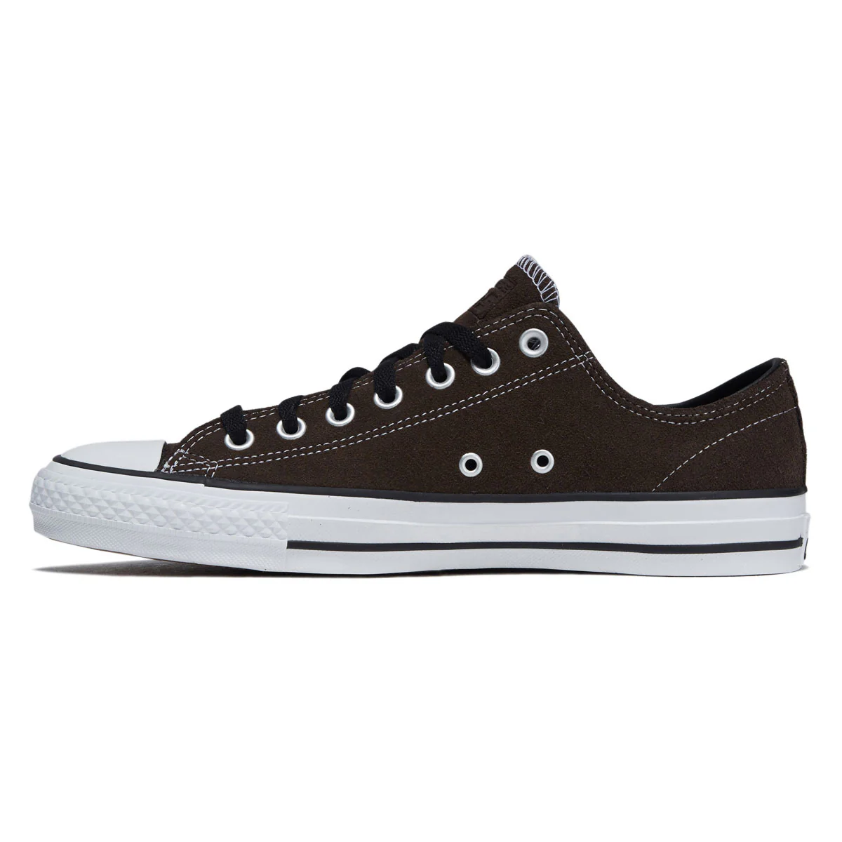 Converse Chuck Taylor All Star Pro Suede Ox Shoes - Fresh Brew/Black/White - Image 2