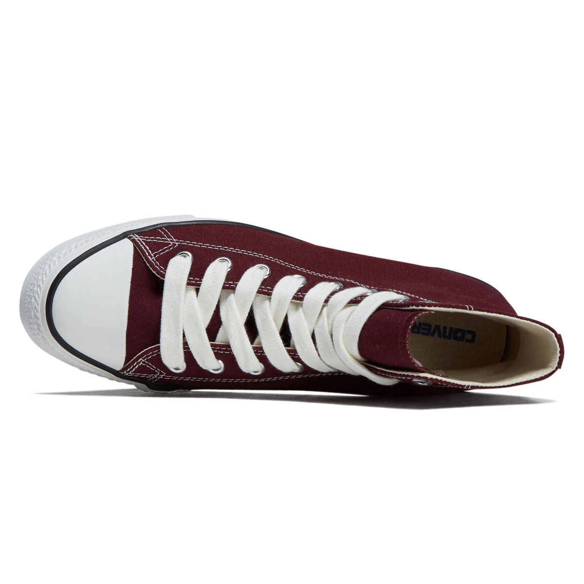 Converse Chuck Taylor Throwback Hi Shoes - Deep Bordeaux/Vintage White - Image 3