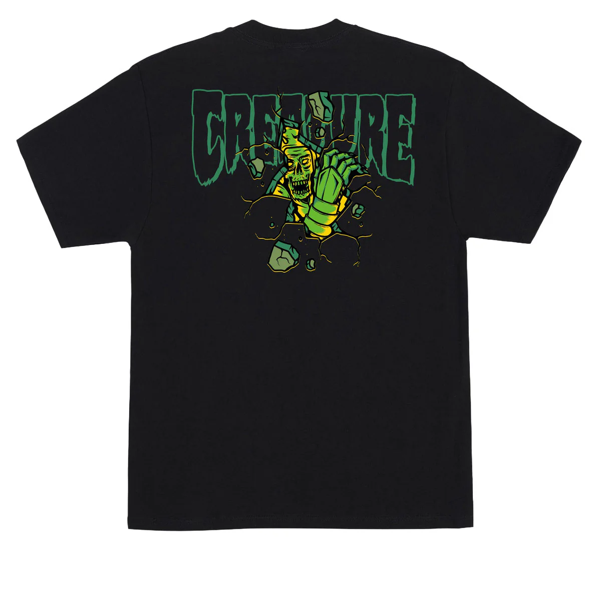 Creature Breaker Logo Outline T-Shirt - Black