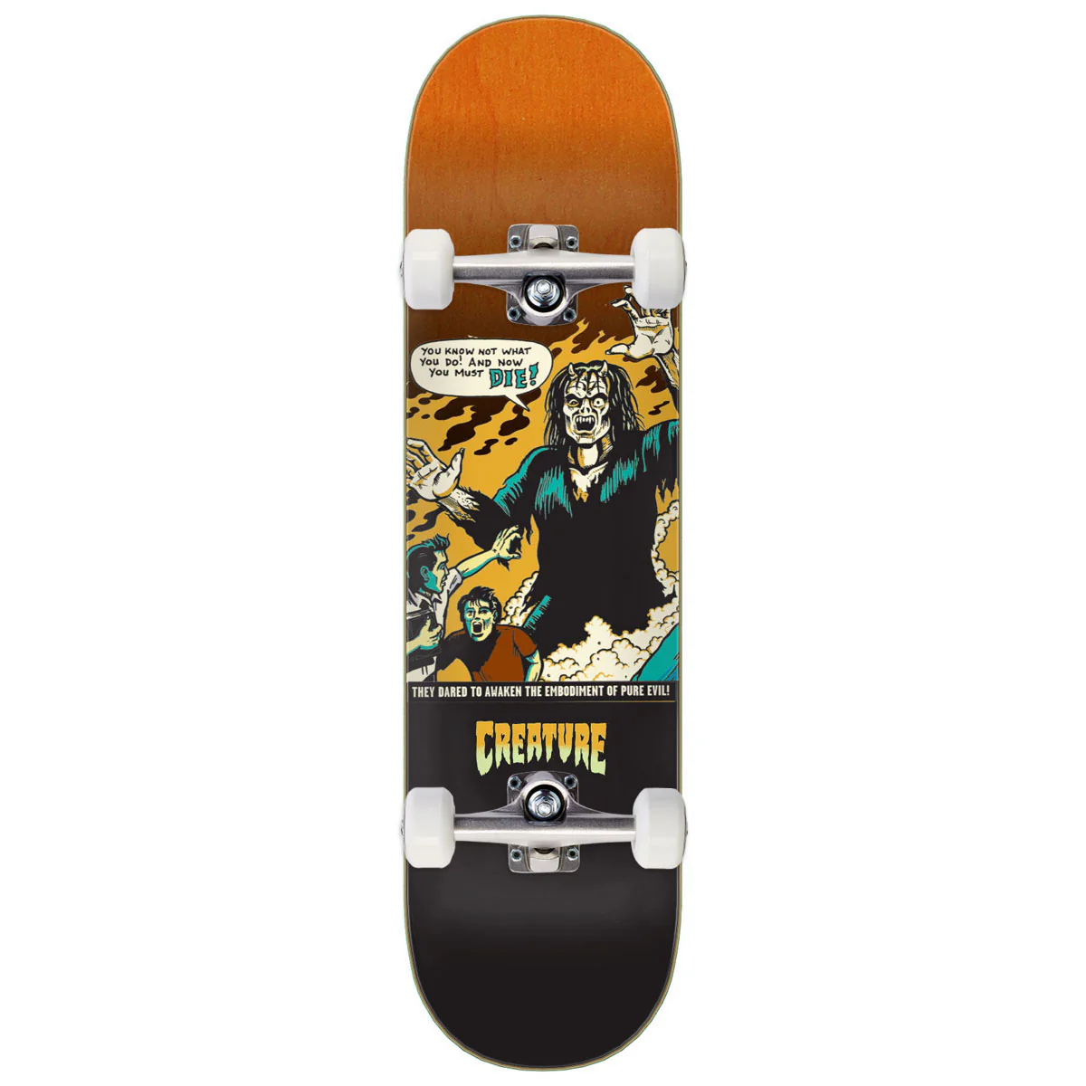 Creature Comicbook Relic Stumps 7 Ply Birch Skateboard Complete - 8.25"