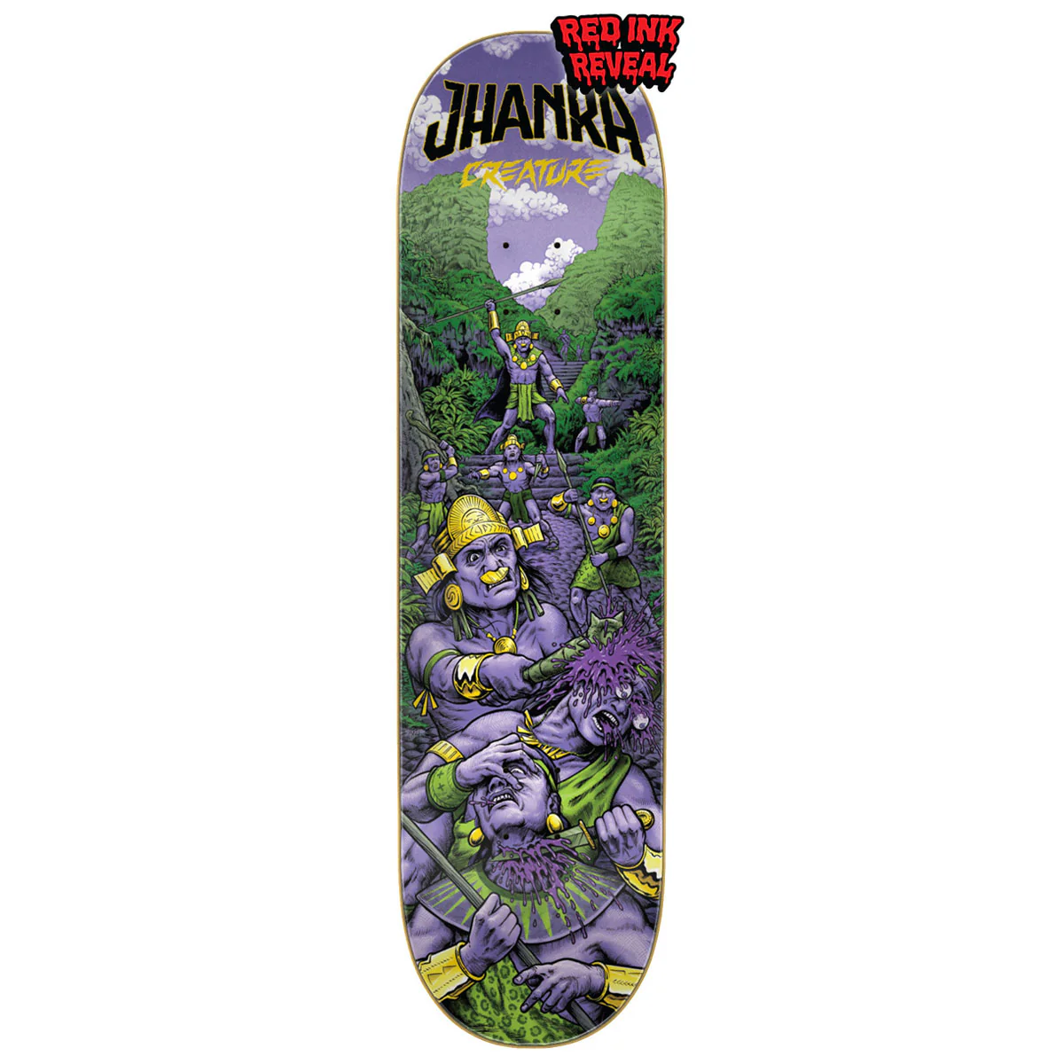 Creature Gonzalez Warriors VX Skateboard Deck - 8.375"