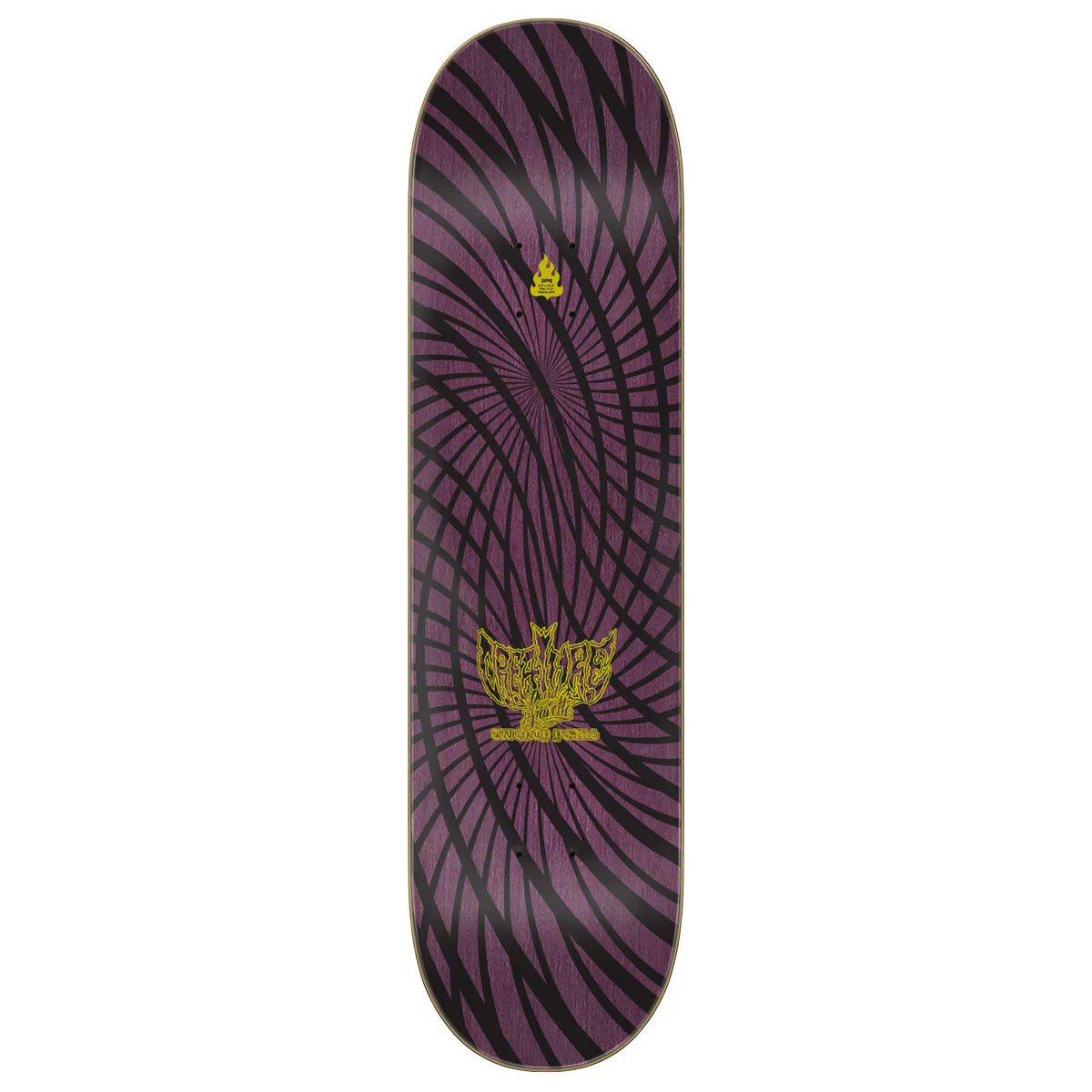 Creature Gravette Hippe Skull 20th Pro Skateboard Deck - 8.30" - Image 2