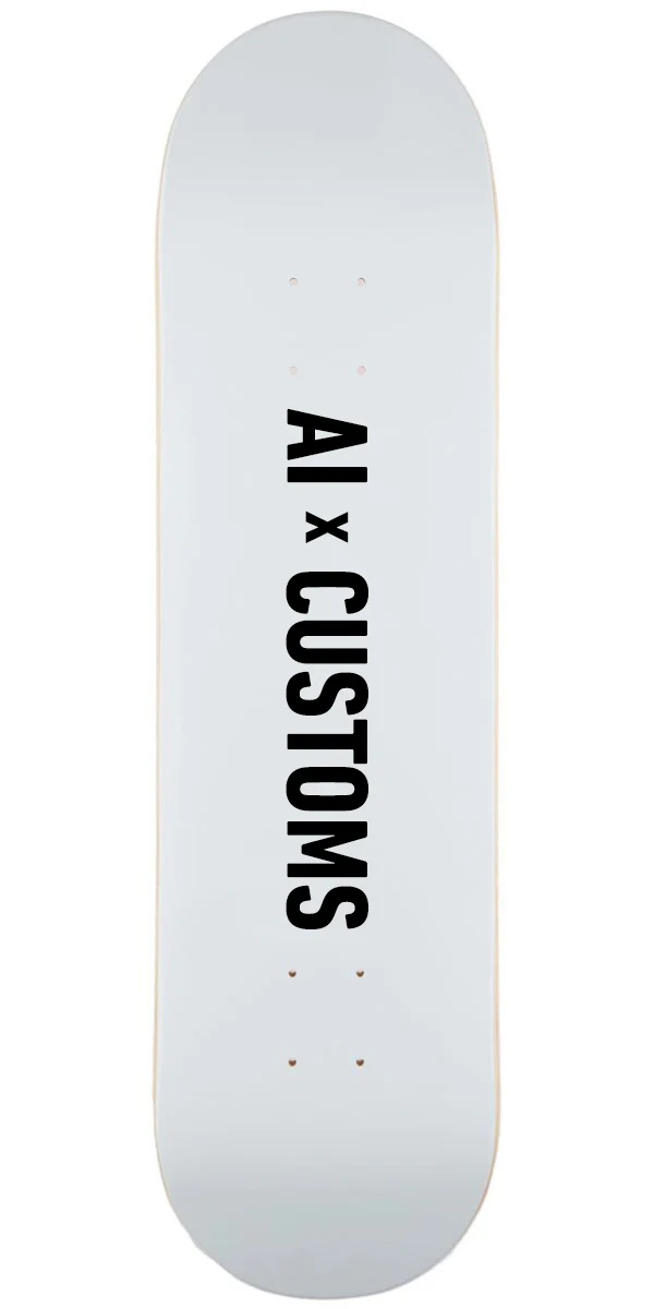 DALL-E AI Generated Skateboard Deck - 8.375"