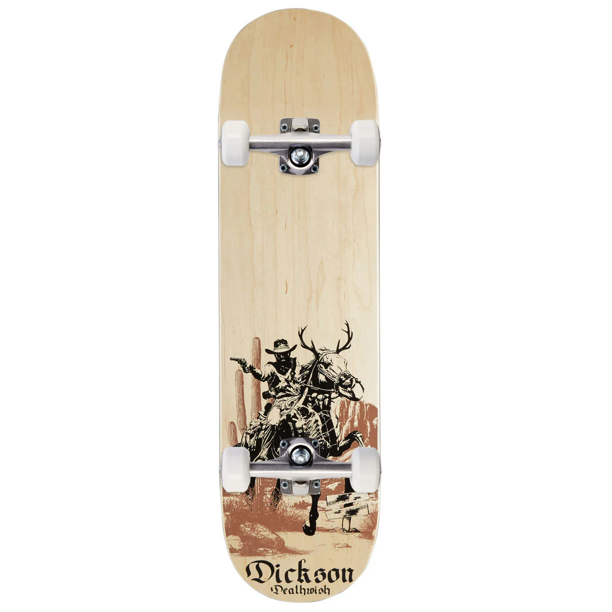 Deathwish Jon Dickson Hunt Skateboard Complete - 8.25"
