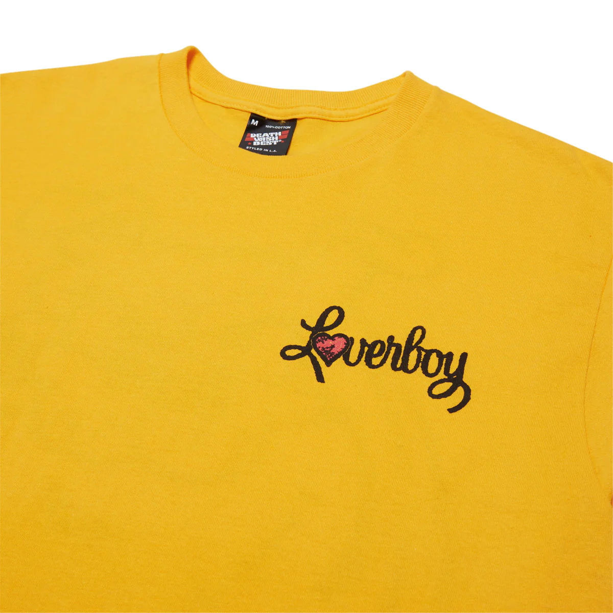 Deathwish Loverboy T-Shirt - Gold - Image 3