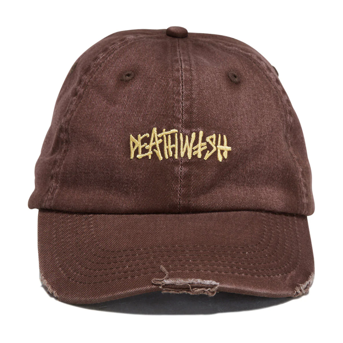 Deathwish Manny Dad Hat - Brown - Image 5