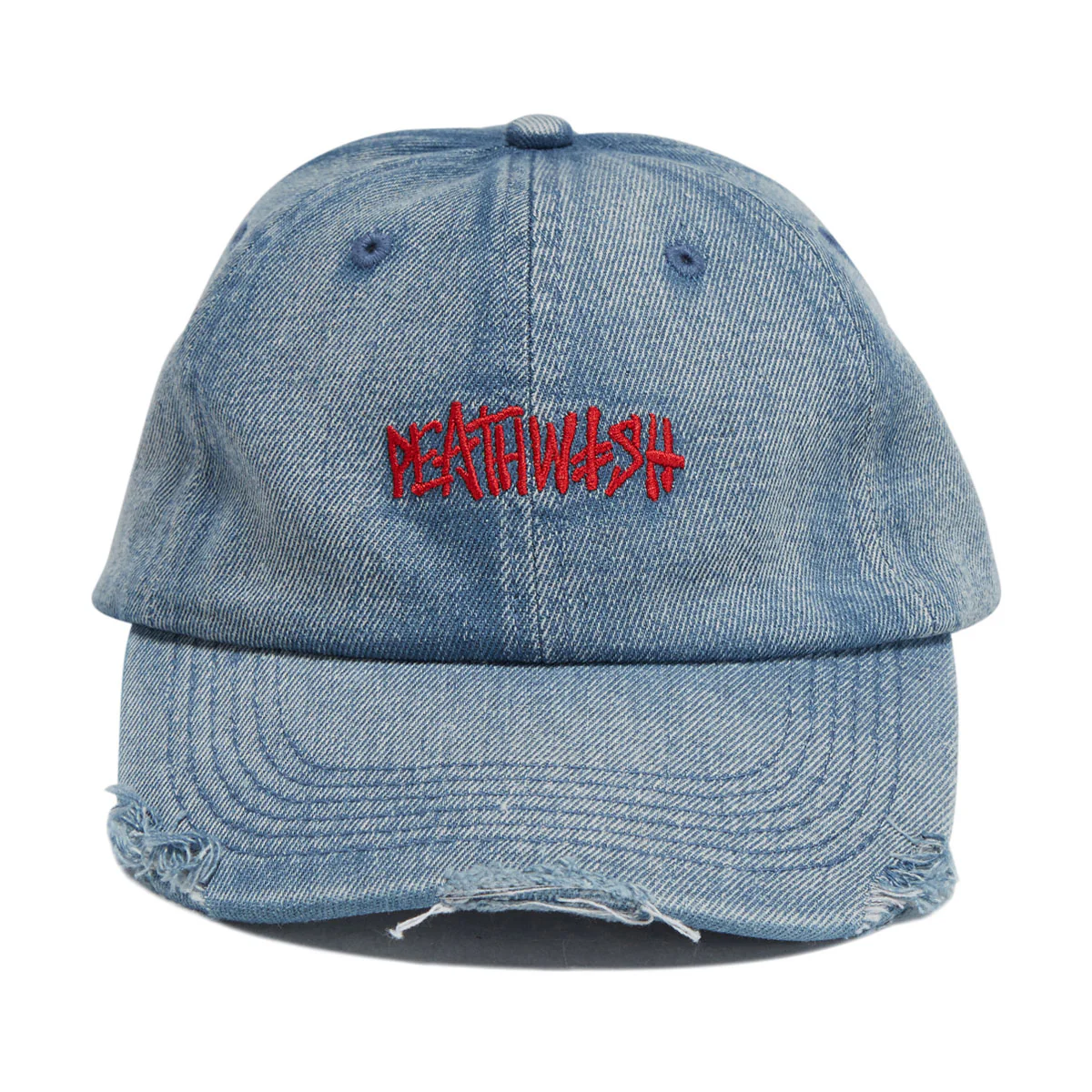 Deathwish Manny Dad Hat - Denim - Image 5