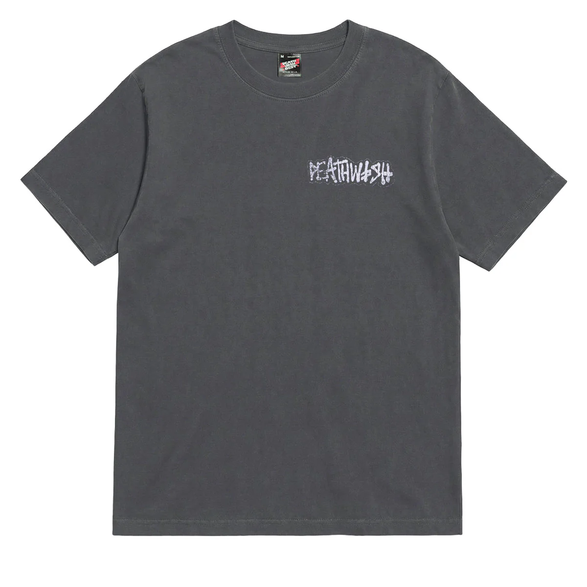Deathwish Samborgini Reaper Garment Dyed T-Shirt - Black - Image 2