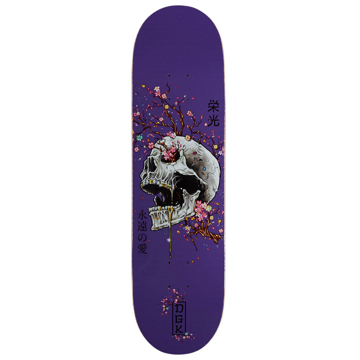 DGK Ancestry Skateboard Deck - Purple - 8.38"