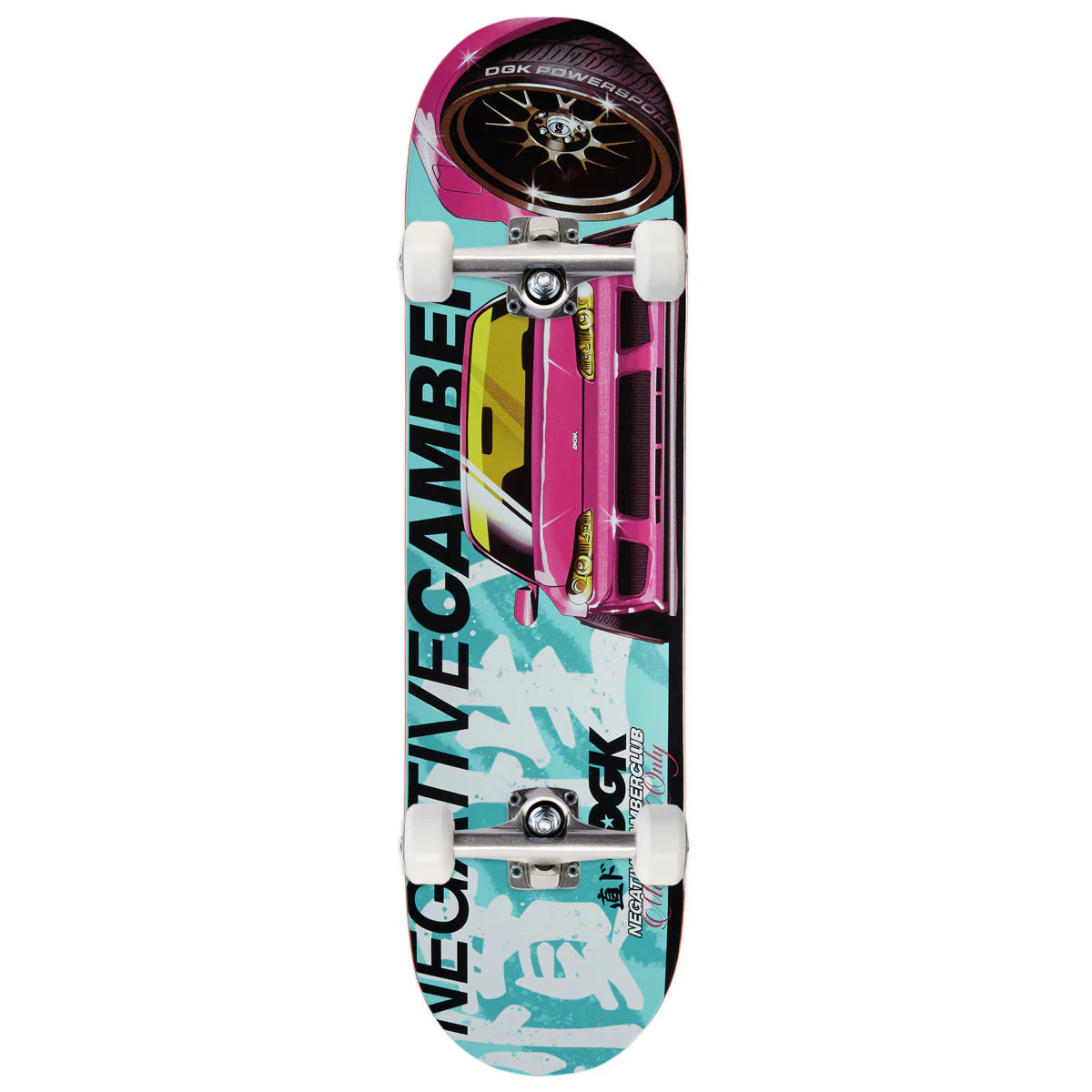 DGK Camber Club Skateboard Complete - Blue - 8.06"