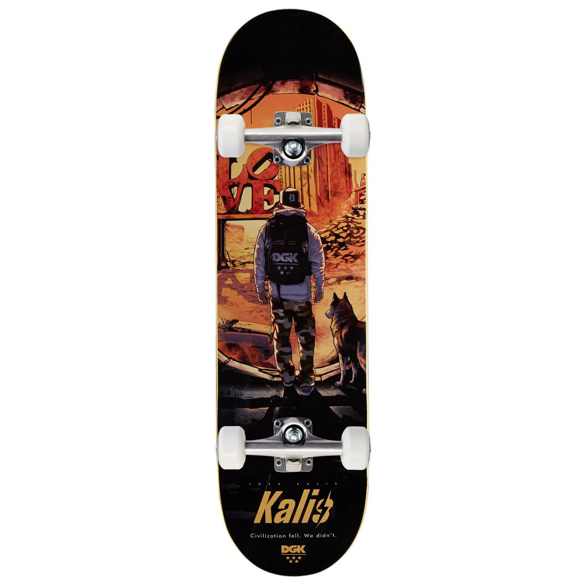 DGK Civilization Kalis Skateboard Complete - 8.06"