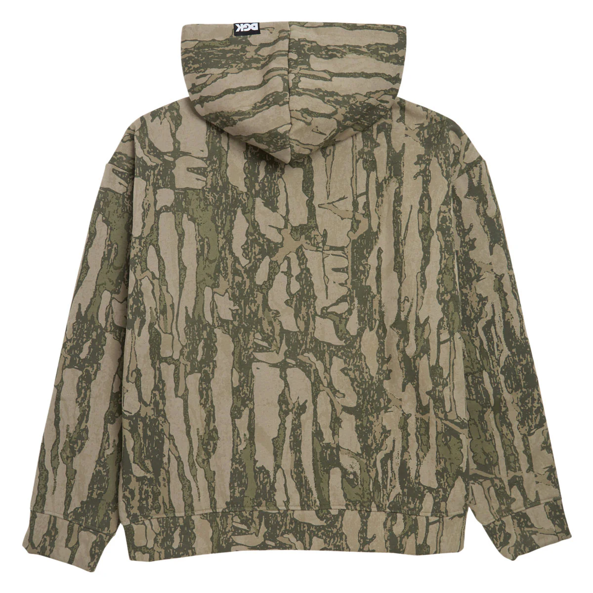 DGK Cortex Zip Up Hoodie - Bark Camo - Image 2